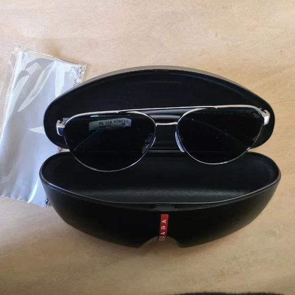Prada Linea Rossa Aviator Sunglasses